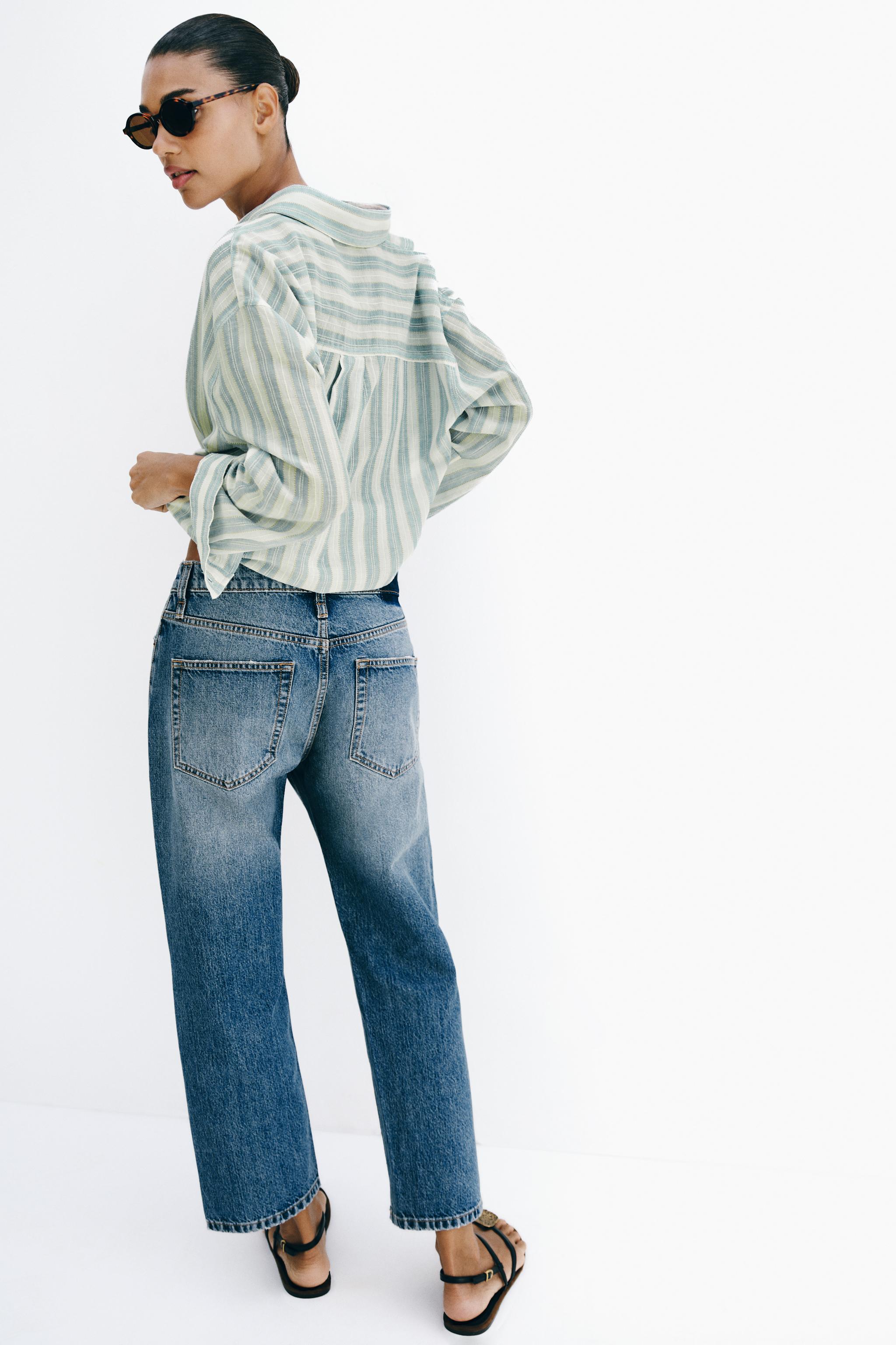 Z1975 MID-RISE CROPPED JEANS